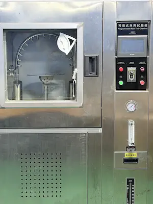 IP44 IP67 Oscillating Tube Rain Tester